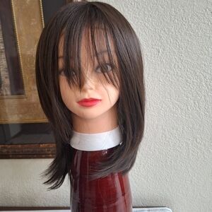Elegant Brown Women's Wig
